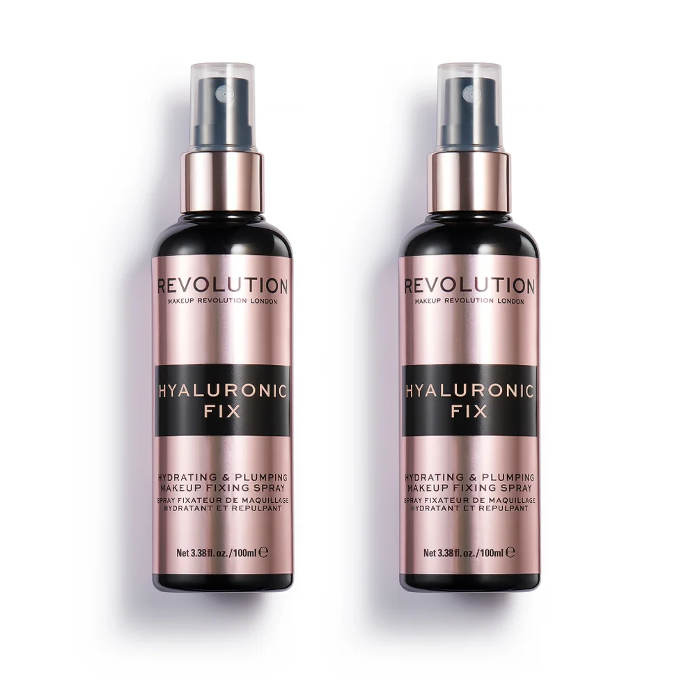 Makeup Revolution Hyaluronic Fixing Spray DuoImage1