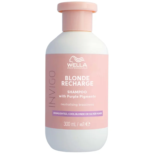 Wella Professionals Care Invigo Blonde Recharge Shampooing 300 ml