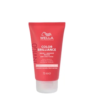 Wella Professionals Care Invigo Color Brilliance Masque Éclat de la Couleur pour Cheveux Fins/Moyens 75 ml - undefined undefined