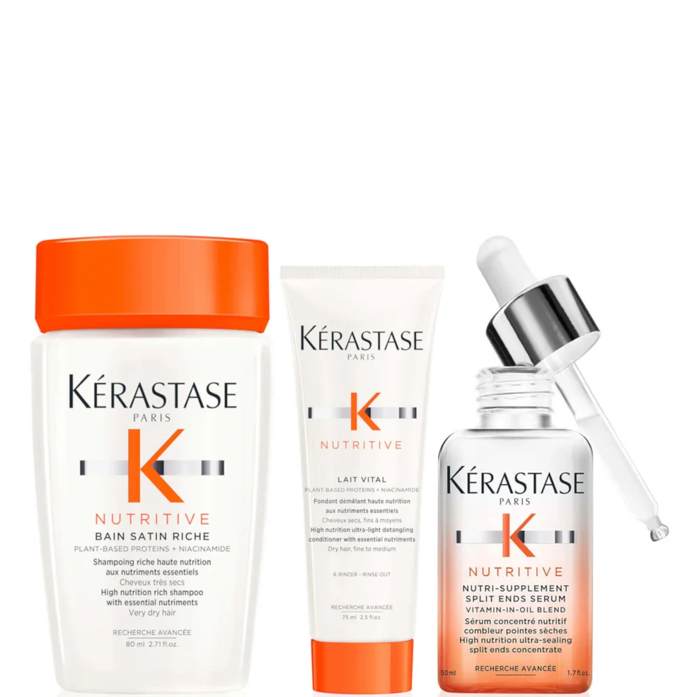 Kérastase Nutritive Nutri-Supplement Split Ends Serum For Dry Hair and Split Ends 50ml with Travel SizeImage1