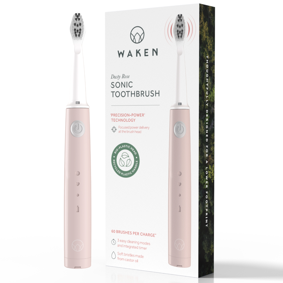 Waken Mouthcare Sonic Toothbrush Handle - Dusty RoseImage1