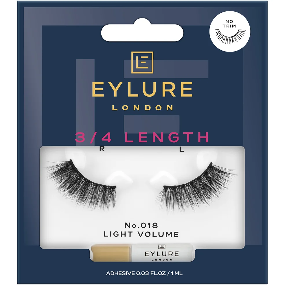 Eylure 3/4 Line Ext False Lashes - No 018Image1