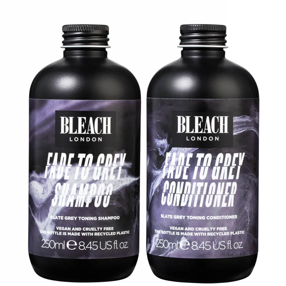 BLEACH LONDON Fade To Grey Shampoo and Conditioner DuoImage1