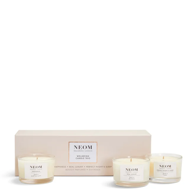 NEOM Wellbeing Trio de Bougies