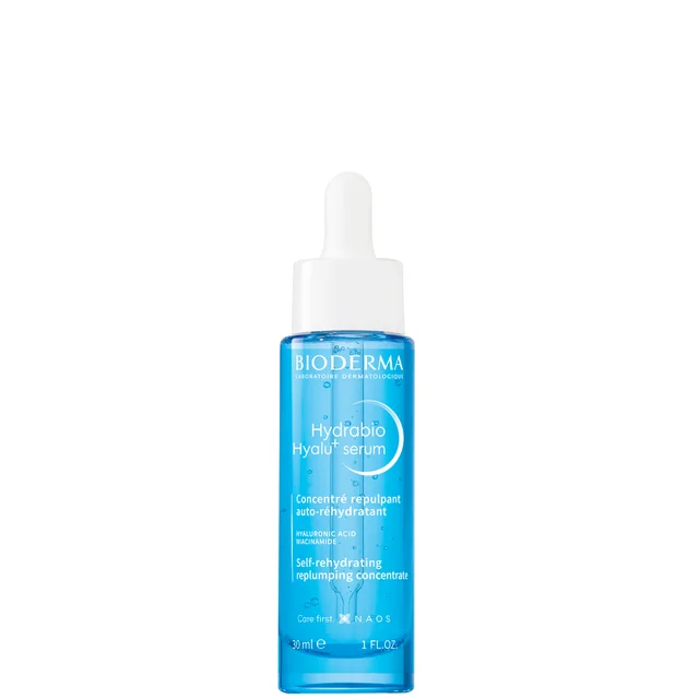 Bioderma Hydrabio Hyalu+ Sérum Repulpant Auto-Réhydratant avec de l'Acide Hyaluronique pour Peaux Déshydratées 30 ml