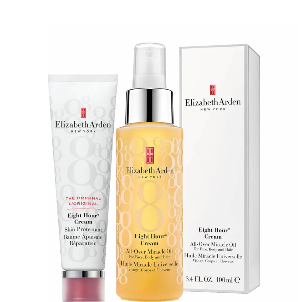 Elizabeth Arden Eight Hour Skin Protectant and All-Over Miracle Oil SetImage1