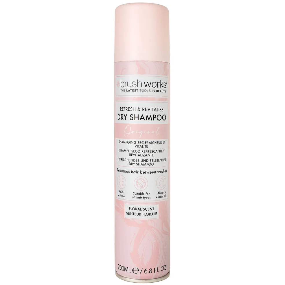 brushworks Refresh & Revitalise Floral Dry Shampoo 200mlImage1