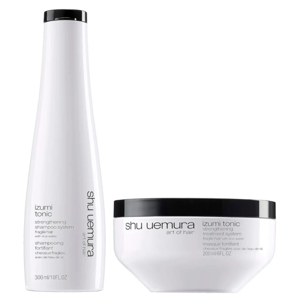 Shu Uemura Art of Hair Izumi Tonic Rice Water Shampoo and Hair Mask RoutineImage1