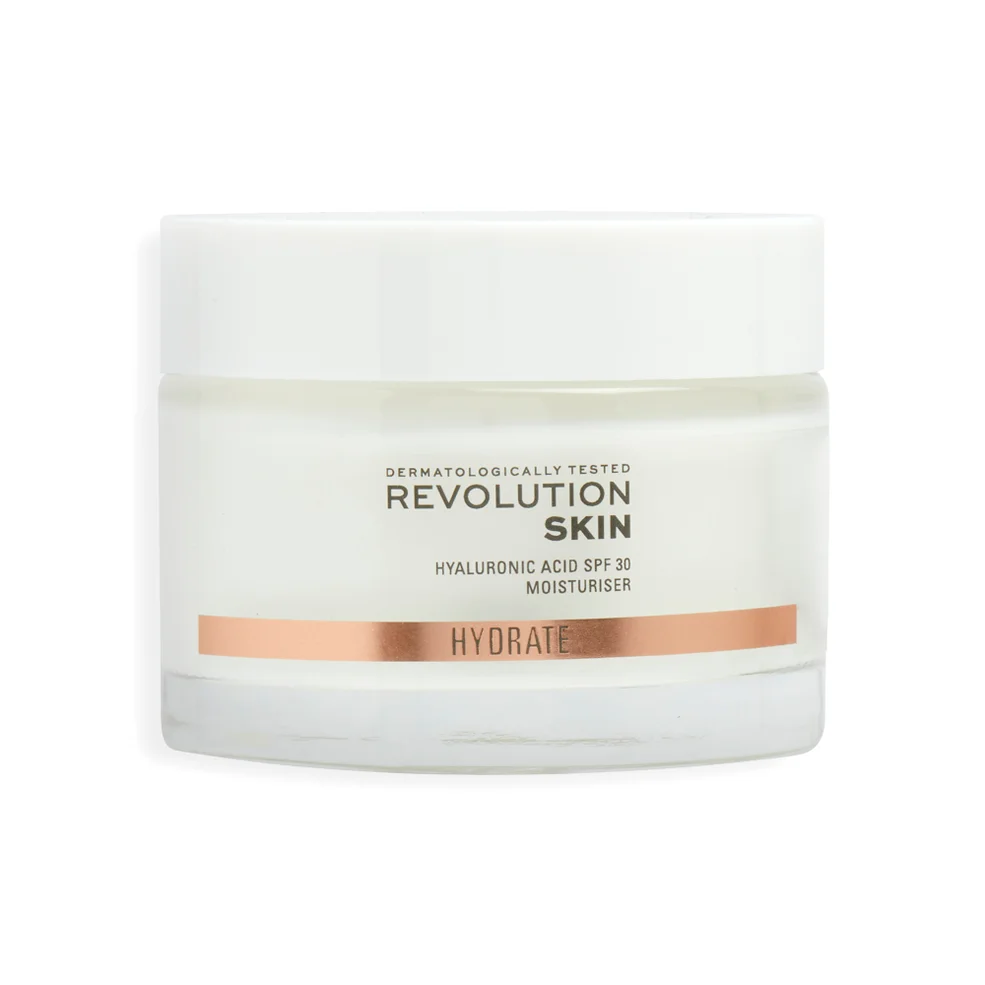Revolution Skin Hyaluronic Acid SPF 30 Moisturiser 50mlImage1