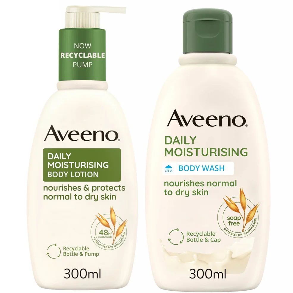 Aveeno Daily Moisturising Wash and Lotion DuoImage1