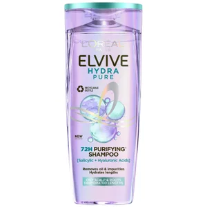L'Oréal Paris Elseve Hyaluron Repulp Shampooing Purifiant 72H à l'Acide Hyaluronique et Acide Salicylique 500 ml - undefined undefined