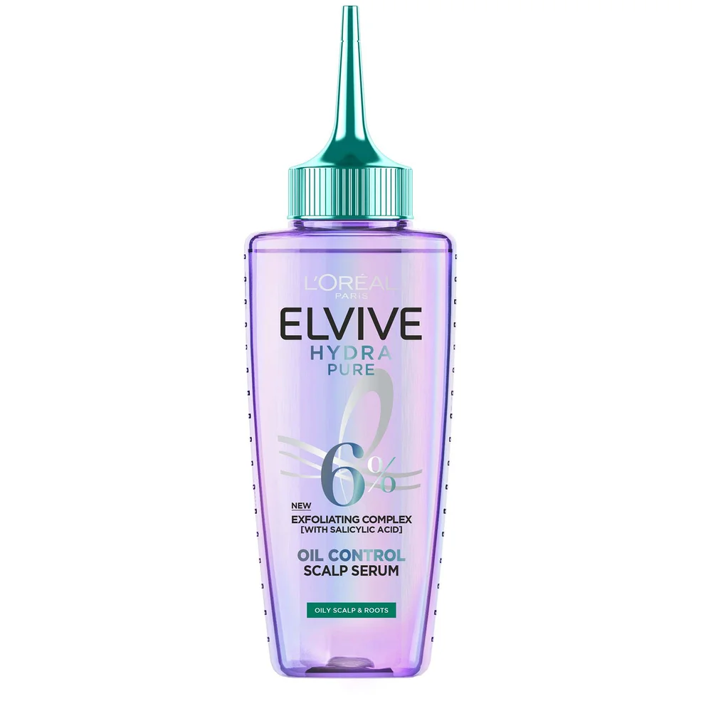 L'Oréal Paris Elseve Hyaluron Pure Sérum Exfoliant Purifiant à l'Acide Salicylique pour Cuir Chevelu Gras 102 mlImage1