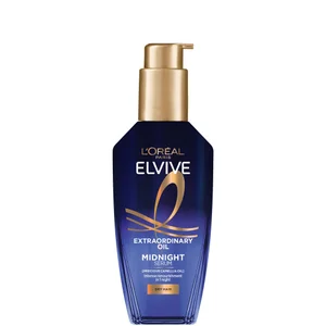 L'Oréal Paris Elseve Huile Extraordinaire Midnight Sérum Huile Précieuse Nutrition Absolue pour Cheveux Secs 100 ml - undefined undefined