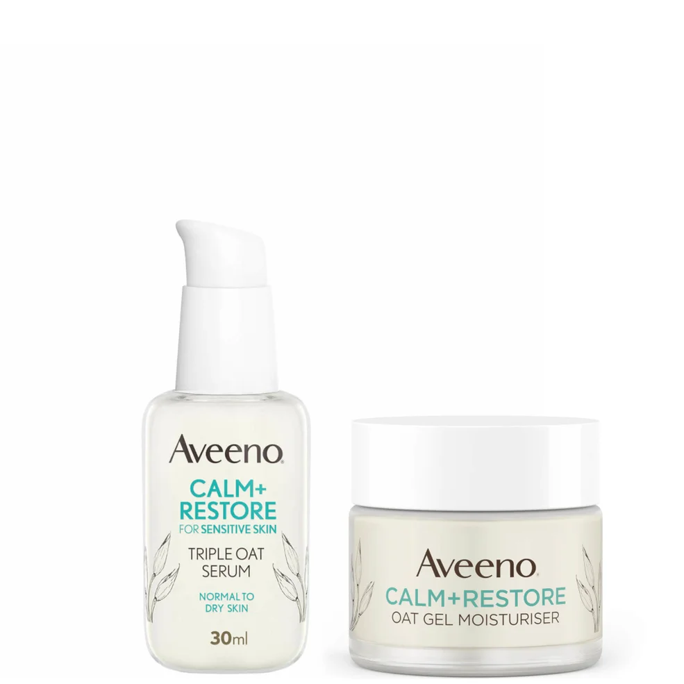 Aveeno Face Calm and Restore 24hr Hydration DuoImage1