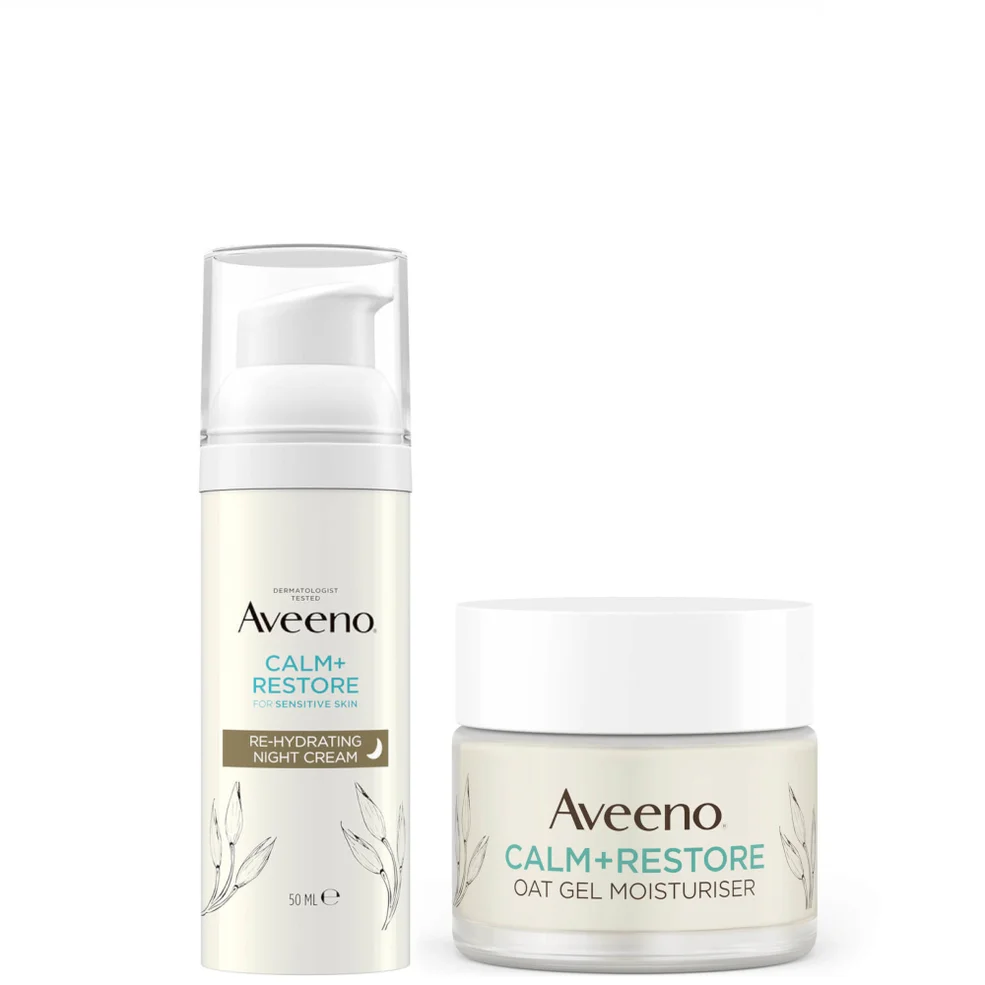 Aveeno Face Calm and Restore Intensely Nourish Day and Night DuoImage1