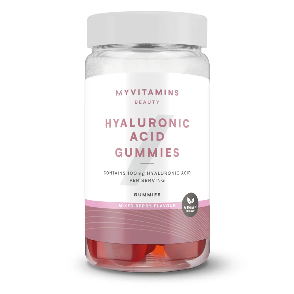 Myvitamins Hyaluronic Acid Gummies, Mixed Berries, 60 GummiesImage1