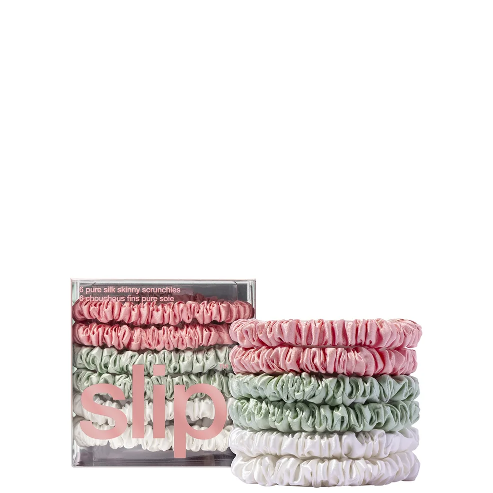 Slip Pure Silk Skinny Scrunchies - BelleroseImage1