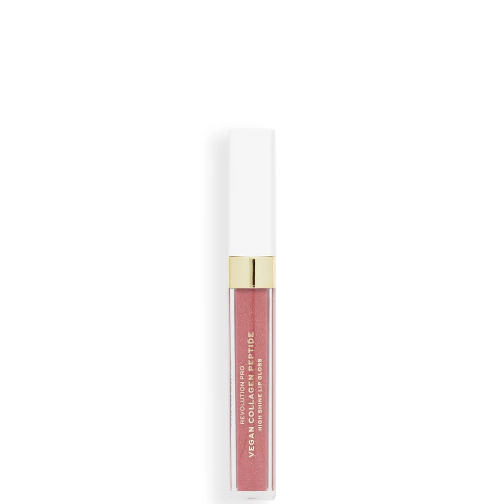 Revolution Pro Vegan Collagen Peptide High Shine Lip Gloss 4ml (Various Shades)Image1