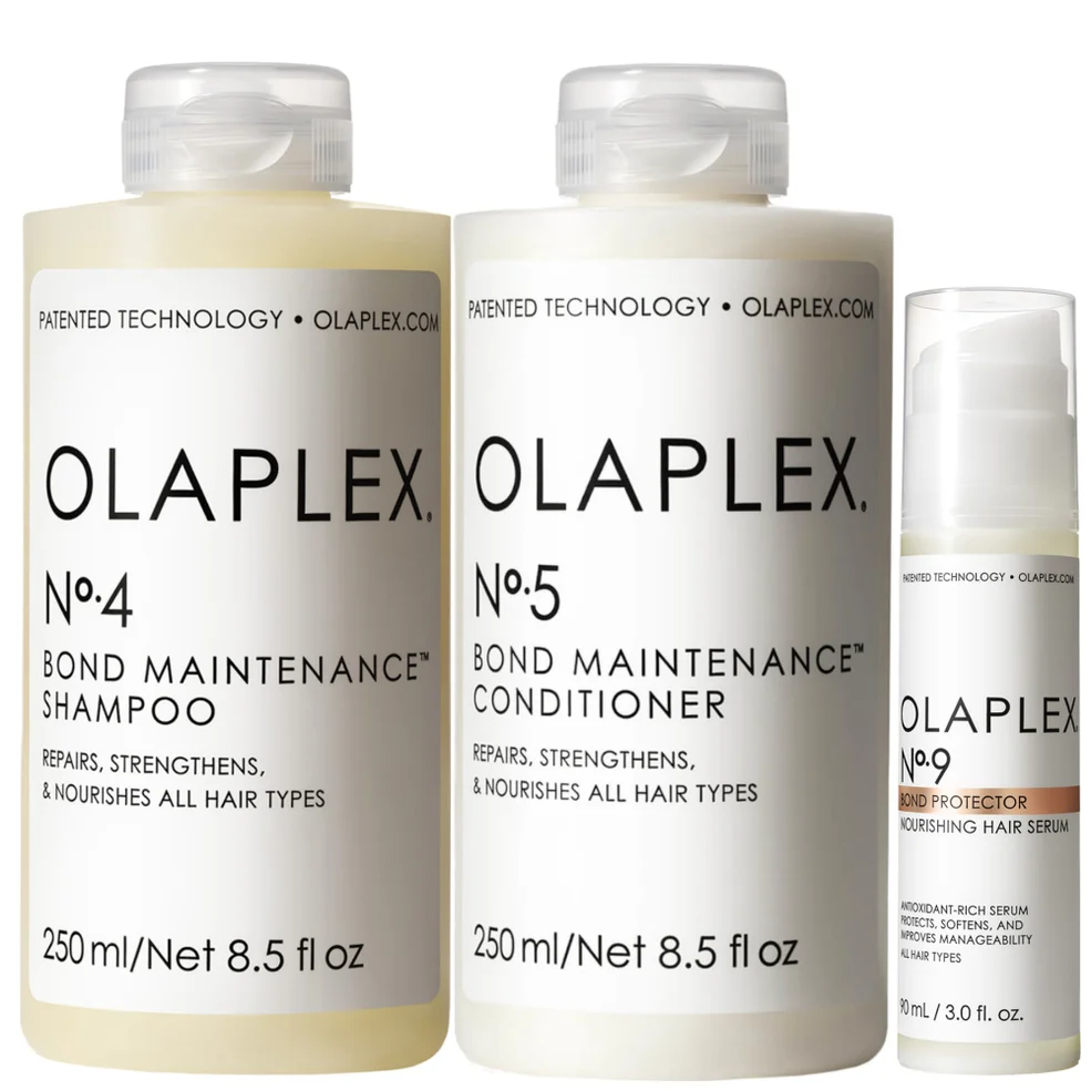 Olaplex Nourished Hair Essentials - No.4, No.5 and No.9Image1