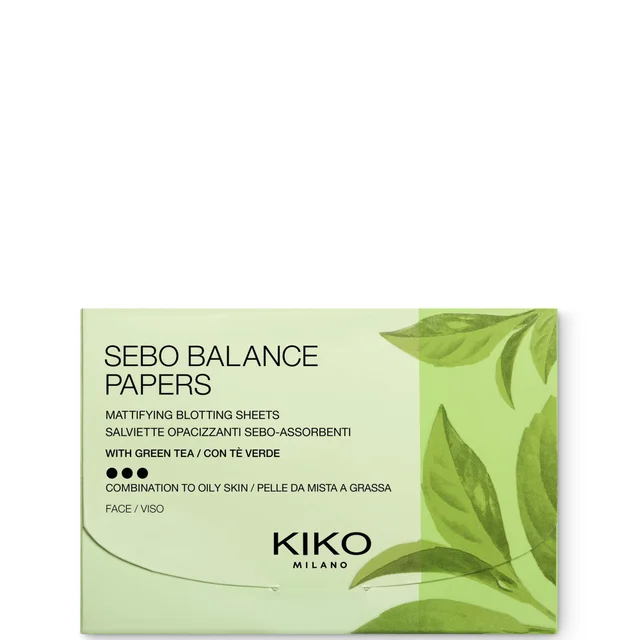 KIKO Milano Sebo Balance Papers Lingettes Matifiantes