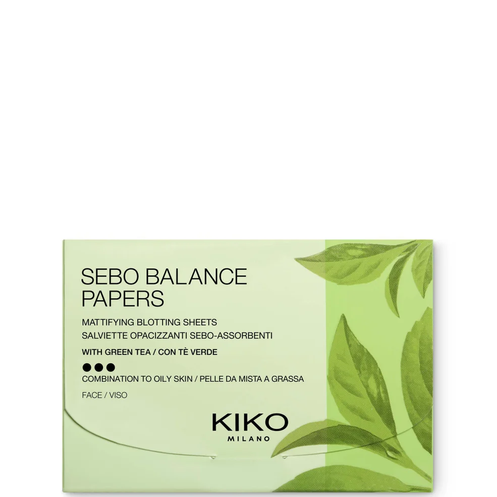 KIKO Milano Sebo Balance Papers Lingettes MatifiantesImage1