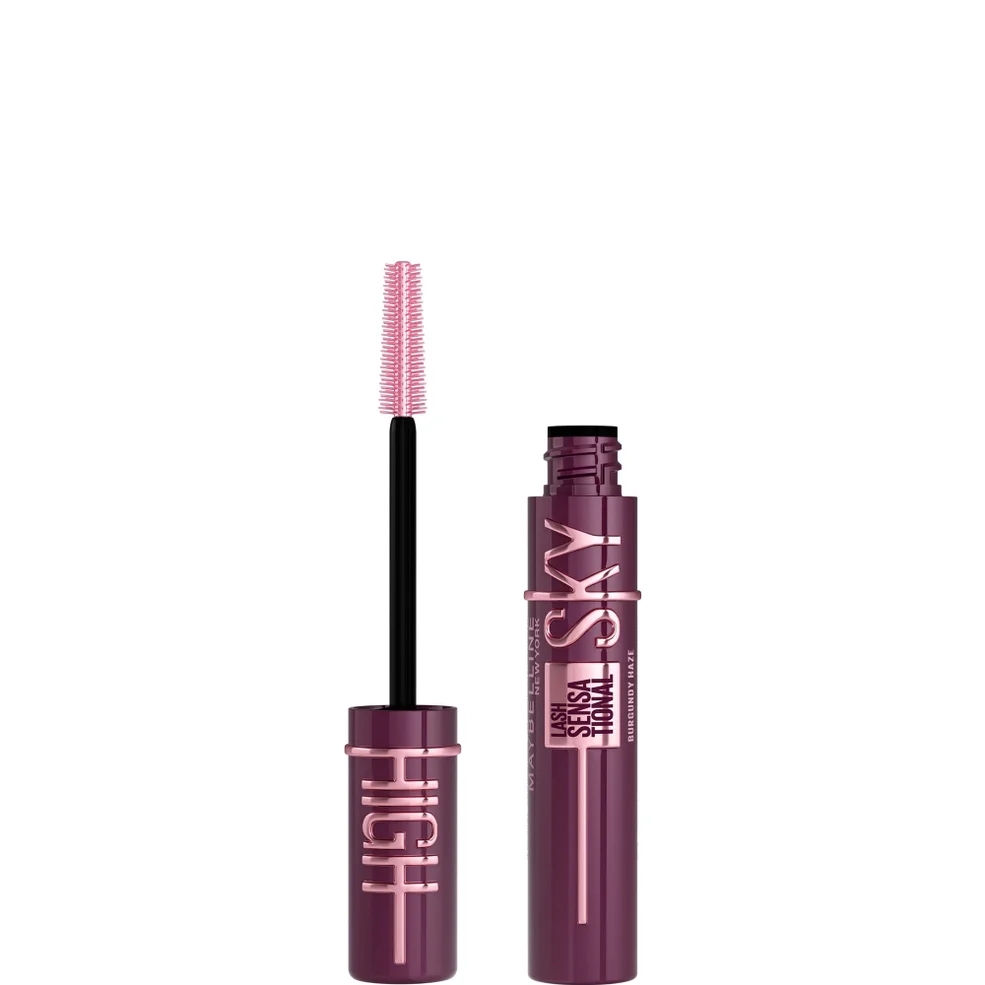 Maybelline Lash Sensational Sky High Volumizing and Thickening Eyelash Lengthening Mascara - Burgundy HazeImage1