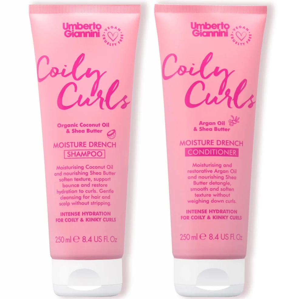 Umberto Giannini Coily Curls Shampoo and Conditioner DuoImage1