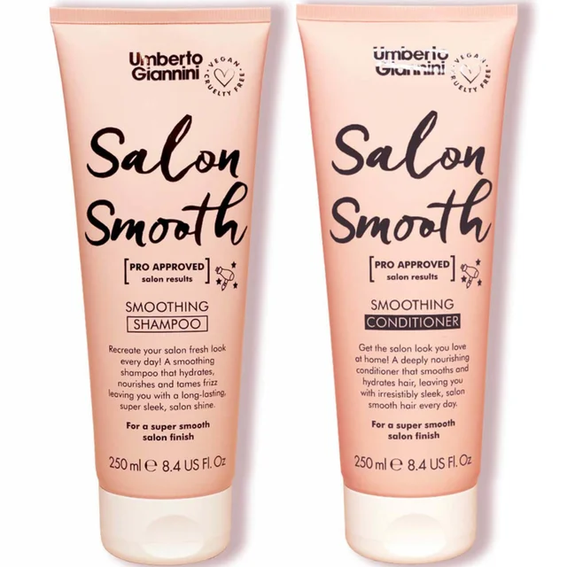 Umberto Giannini Salon Smooth Shampoo and Conditioner Duo