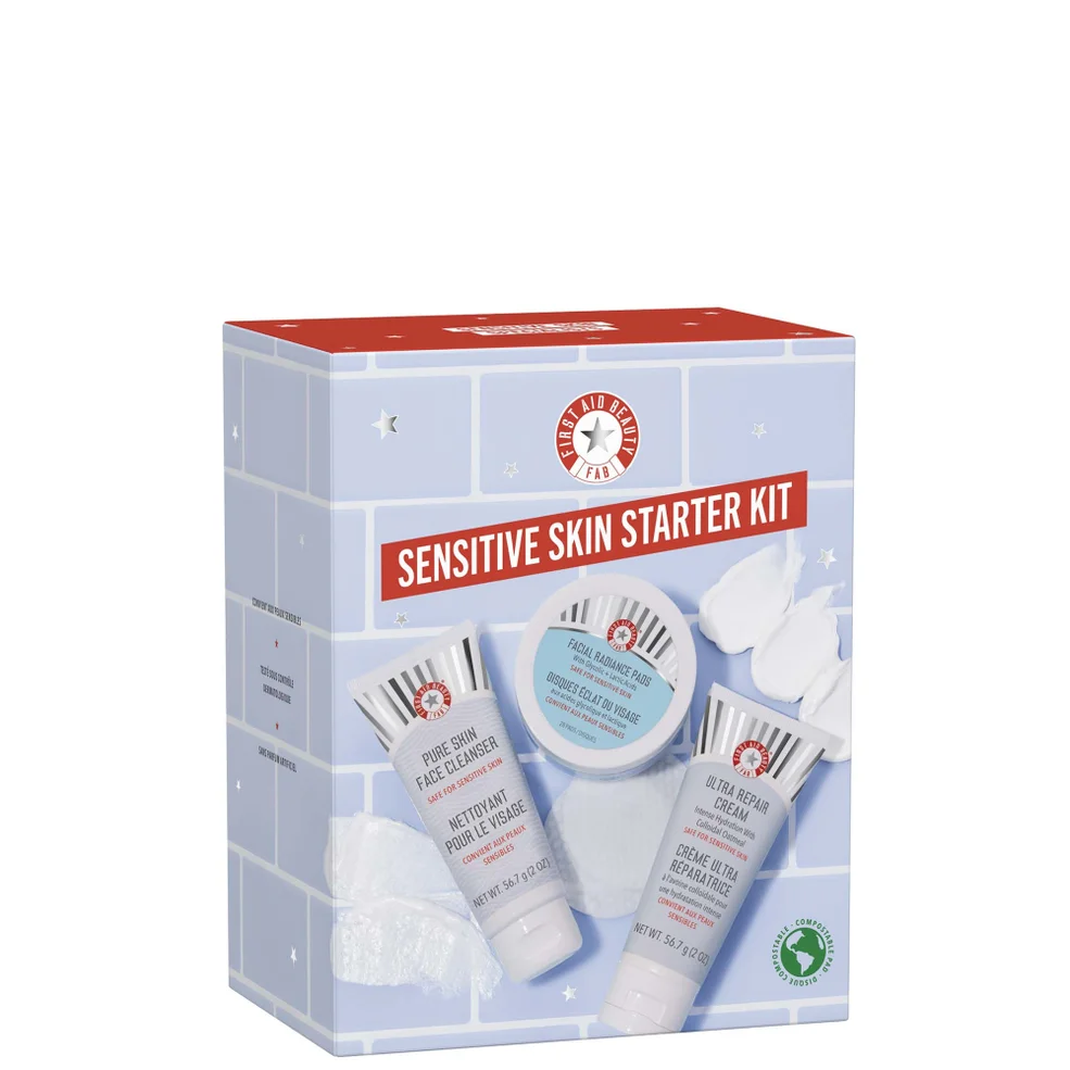 First Aid Beauty Sensitive Skin Starter Kit Coffret Peaux SensiblesImage1