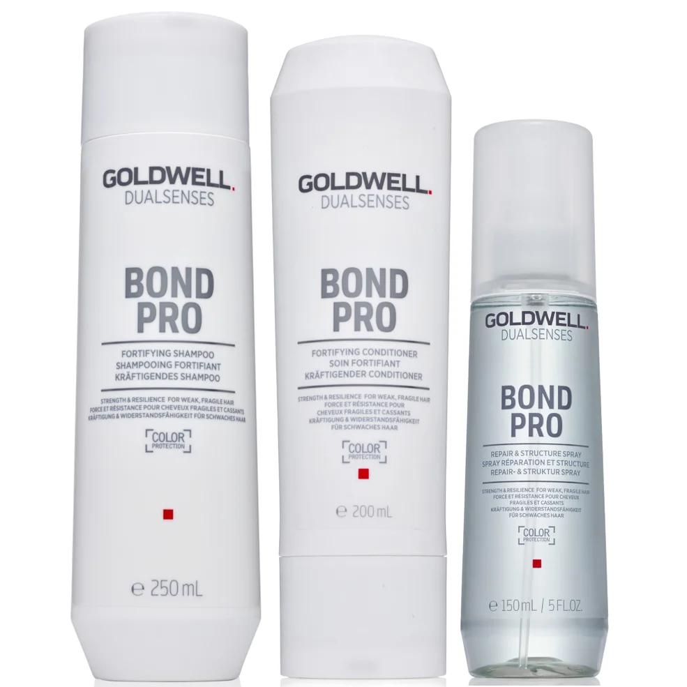 Goldwell Dualsenses BondPro+ Hair Bond Boosting TrioImage1