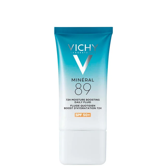 Vichy Minéral 89 Fluide Quotidien Boost d'Hydratation 72h à l'Acide Hyaluronique SPF50+ 50 ml