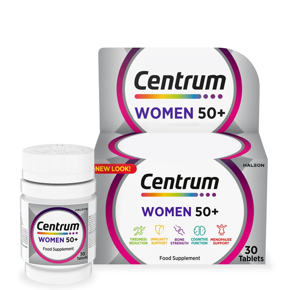 Centrum Women's 50+ Multivitamins and Minerals Tablets - 30 TabletsImage1