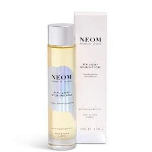 NEOM Real Luxury Wellbeing Soak Huile de Bain Multi-Vitamines 100 ml - undefined undefined
