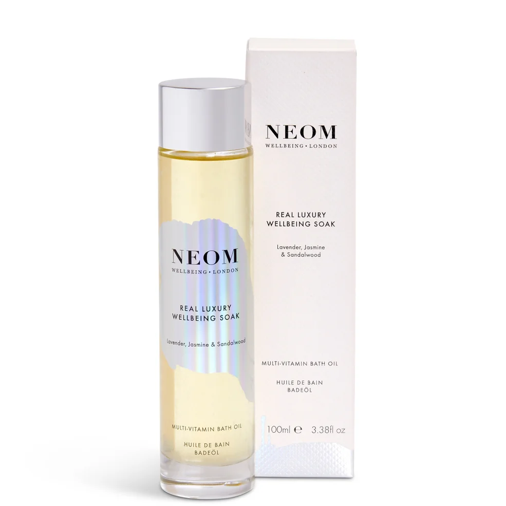NEOM Real Luxury Wellbeing Soak Huile de Bain Multi-Vitamines 100 mlImage1