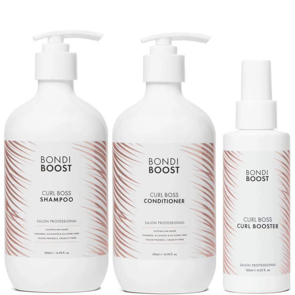 BondiBoost Curl Boss Care Plus Curl Booster Spray TrioImage1