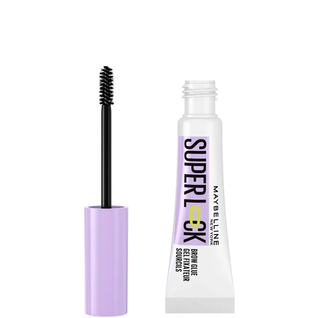 Maybelline Superlock Gel Fixateur Sourcils Tenue 24 h Anti-Transfert 8 ml - Transparent