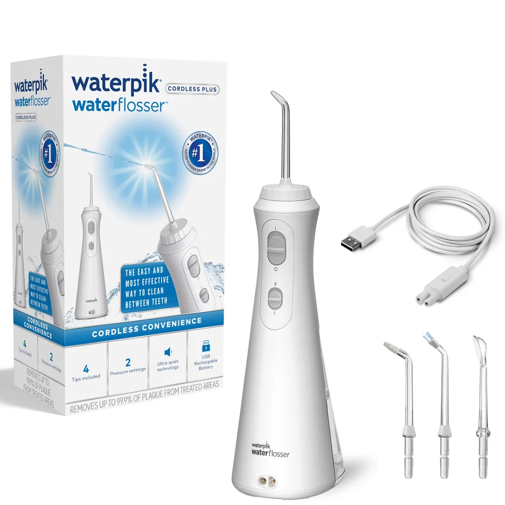 Waterpik Cordless Plus Cordless Water Flosser 490 WhiteImage1