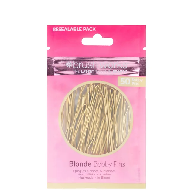 brushworks Pinces à Chignon pour Cheveux Blonds