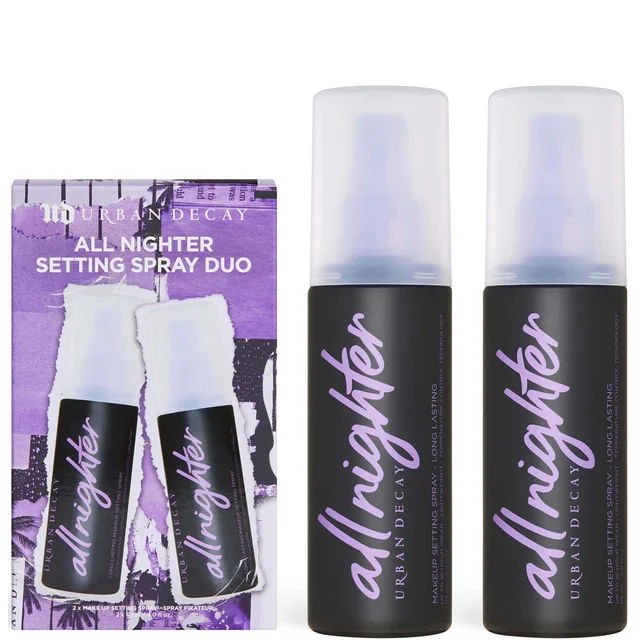 Urban Decay All Nighter Duo de Sprays Fixateurs (d'une valeur de 68 €) 19 % de Réduction
