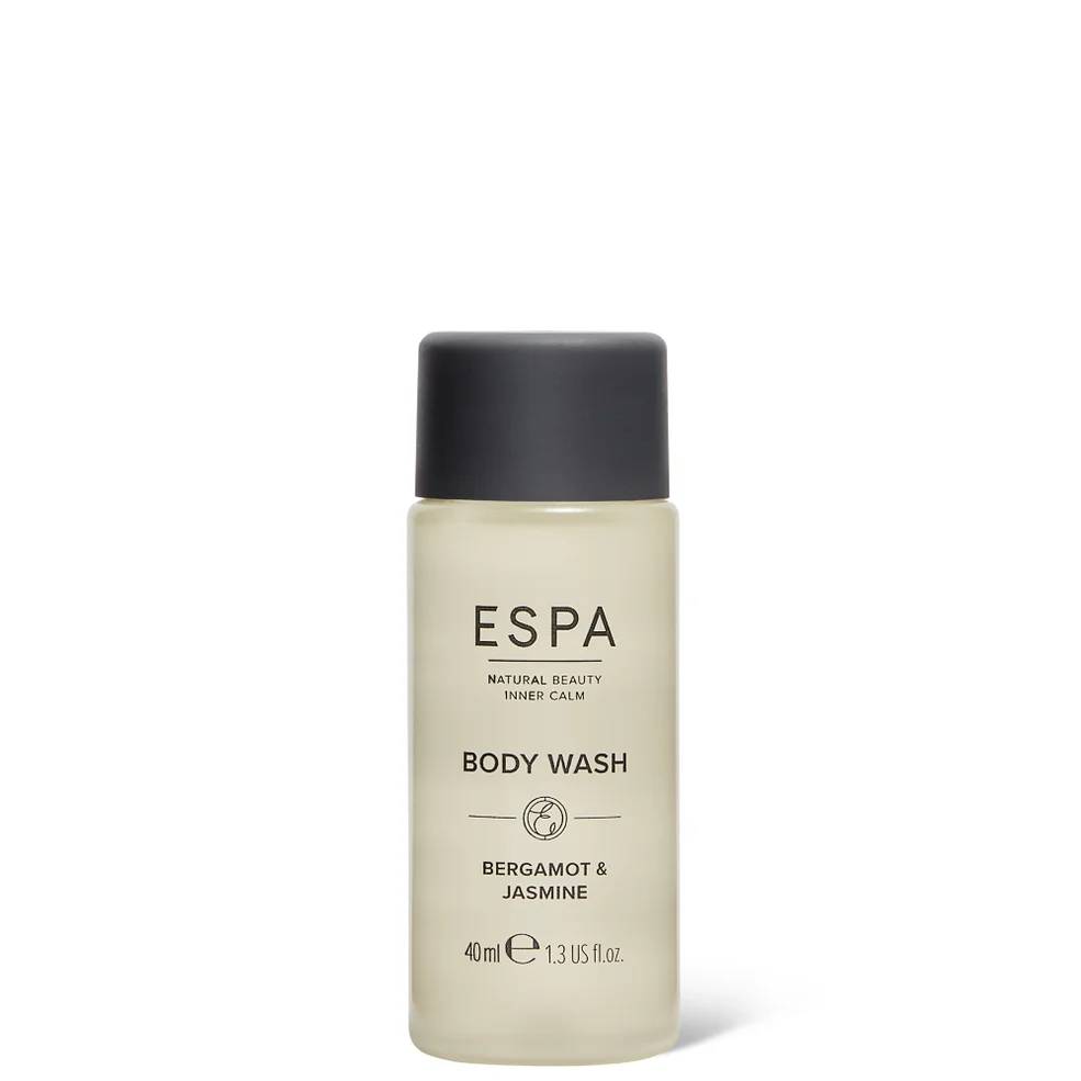 ESPA Bergamot and Jasmine Body Wash 40ml BottleImage1