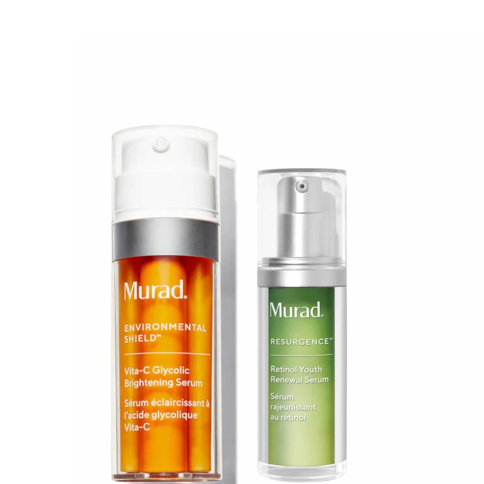 Murad Power Serums: Retinol Youth Renewal Serum and Vita-C Glycolic SerumImage1