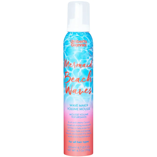 Umberto Giannini Mermaid Beach Waves Mousse 200 ml