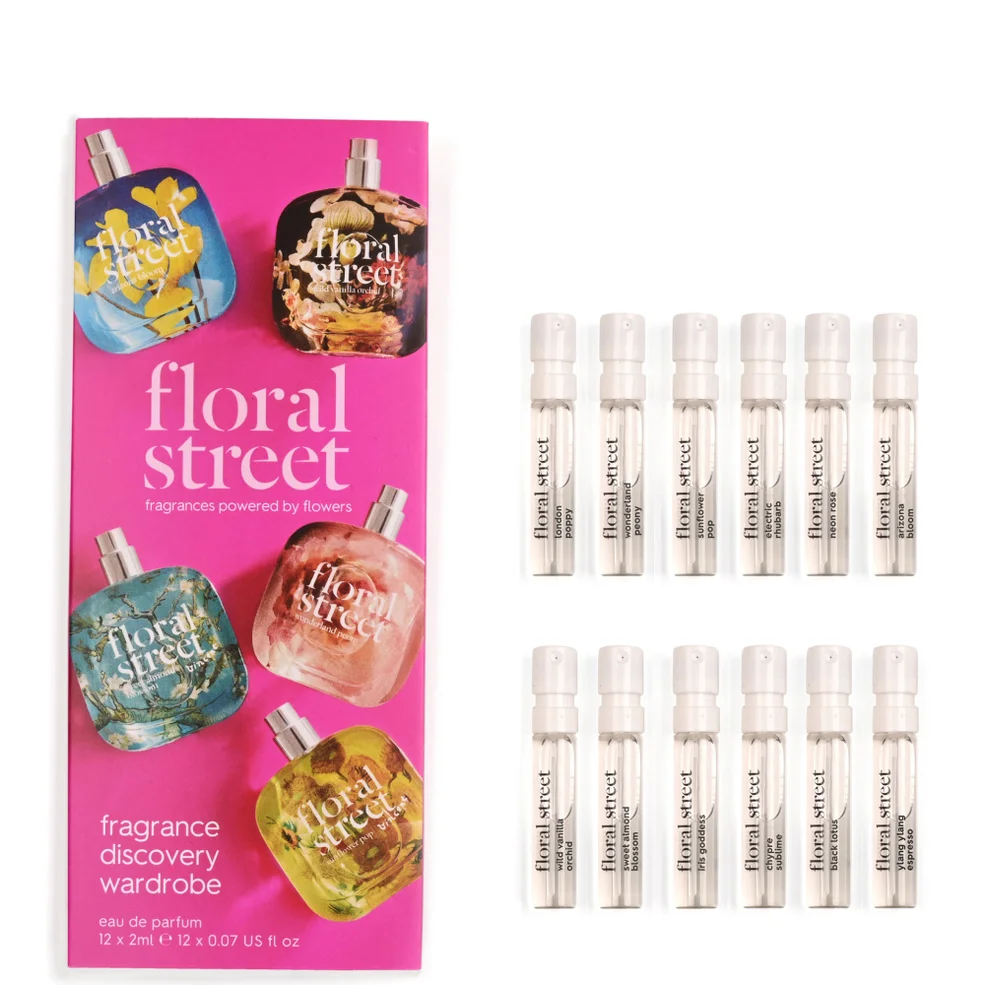 Floral Street 12 x 2ml Deluxe Discovery WardrobeImage1