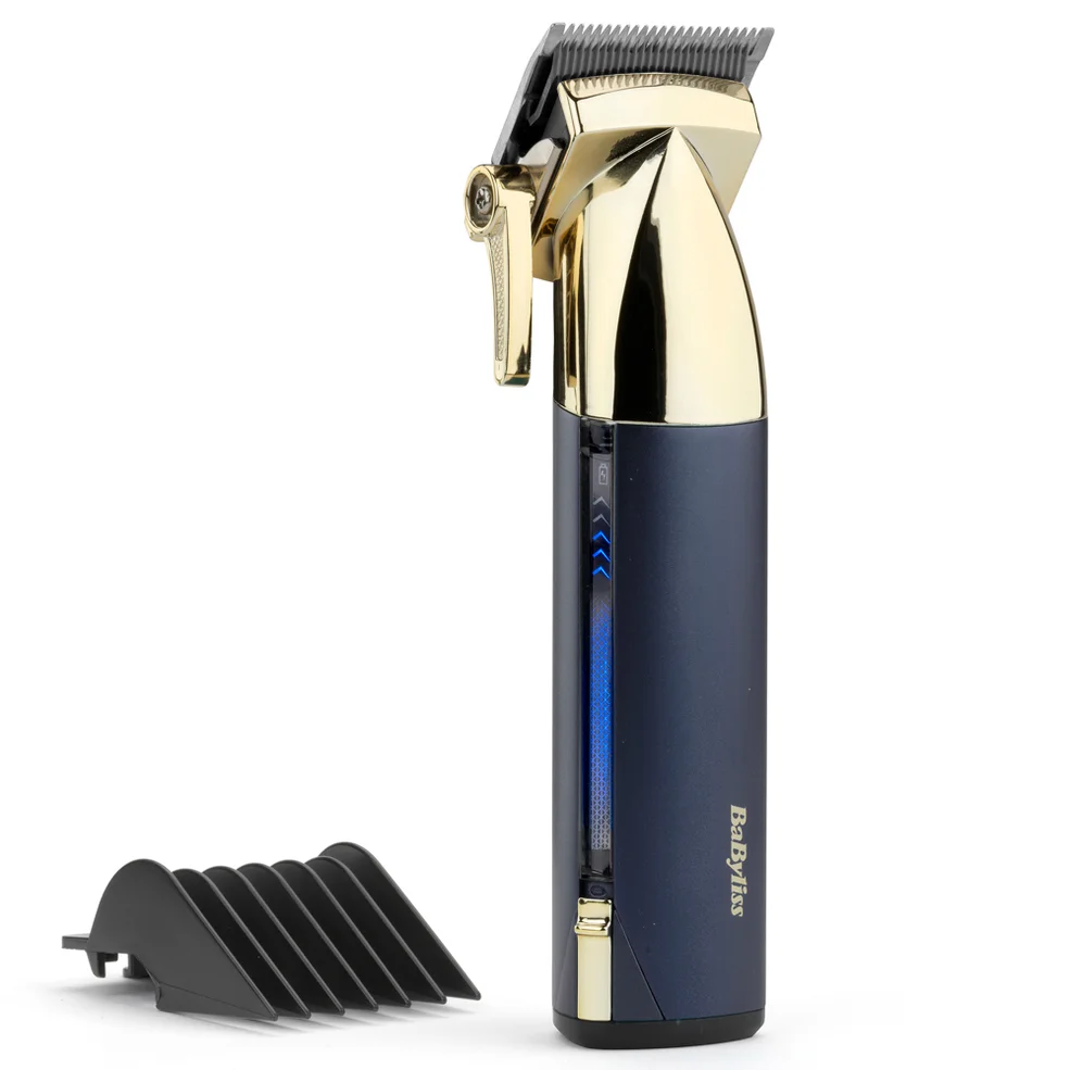 BaByliss Super-X Metal Series Cordless Hair Clipper - BlueImage1