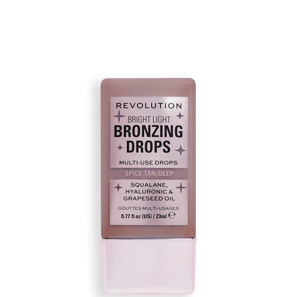 Makeup Revolution Bright Light Bronzing Drops Bronze (Various Shades)Image1