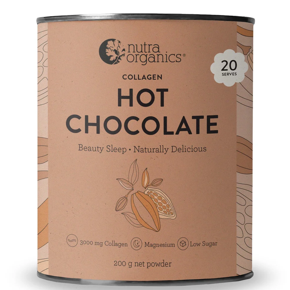 Nutra Organics Collagen Hot Chocolate Powder 200gImage1
