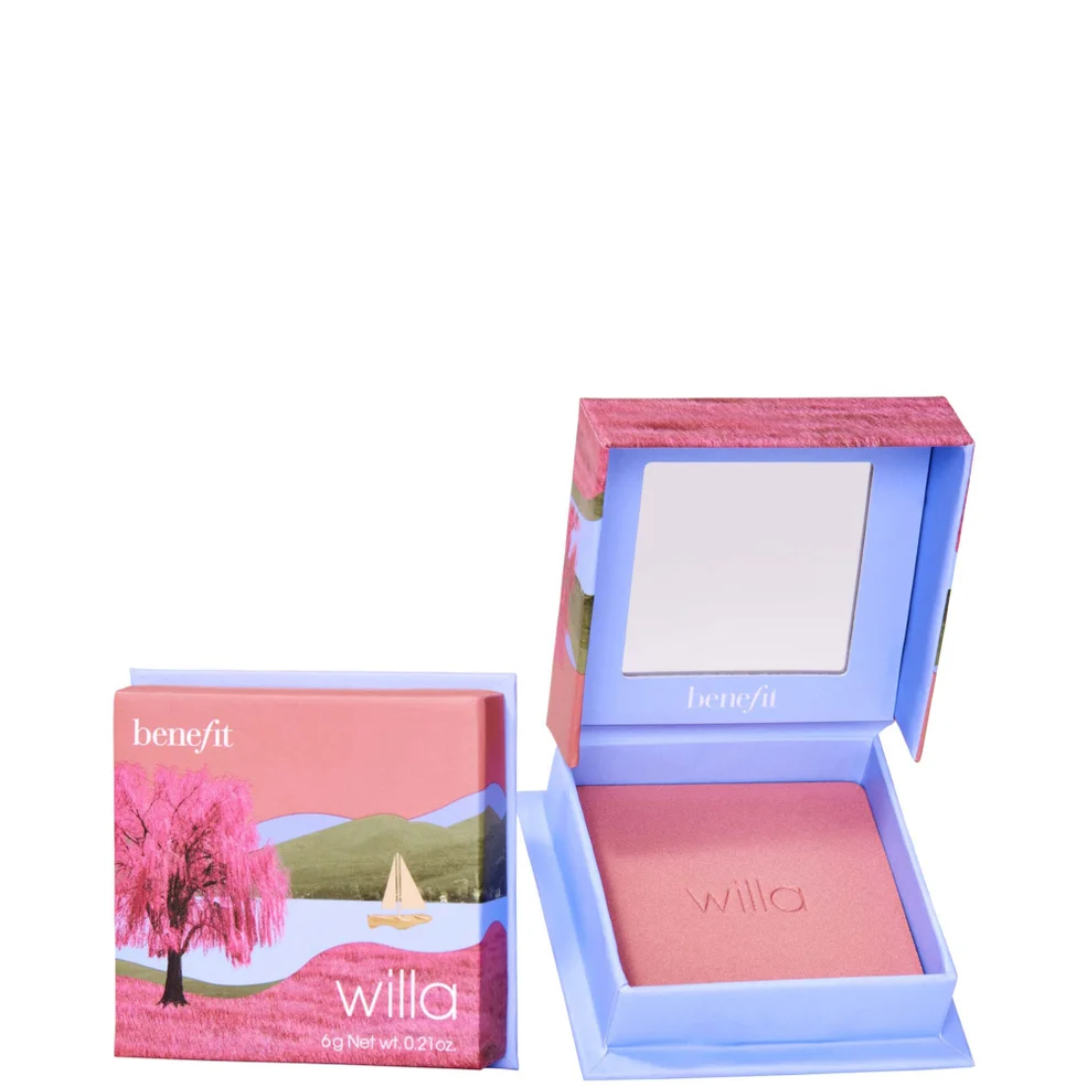 benefit Mini Willa Nude Blush Powder - Soft Neutral-Rose 2.5gImage1