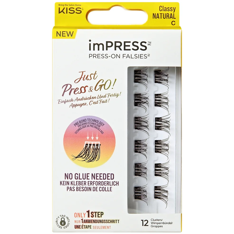 Kiss imPRESS Press On Single Lashes - Classy NaturalImage1