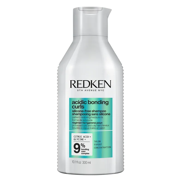 Redken Acidic Bonding Concentrate Curls Shampooing Sans Silicone pour Cheveux Bouclés et Crépus 300 ml