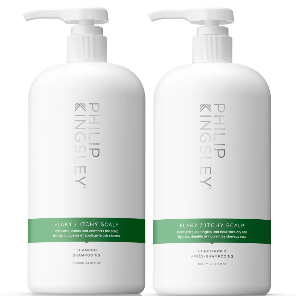 Philip Kingsley Flaky Itchy Shampoo and Conditioner 1000ml DuoImage1